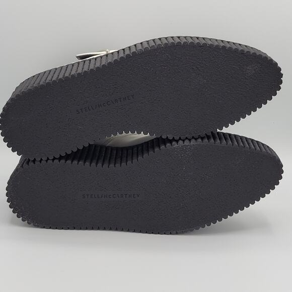 Stella McCartney White Zebra Print Mules Platform Size 37 - Picture 2 of 15